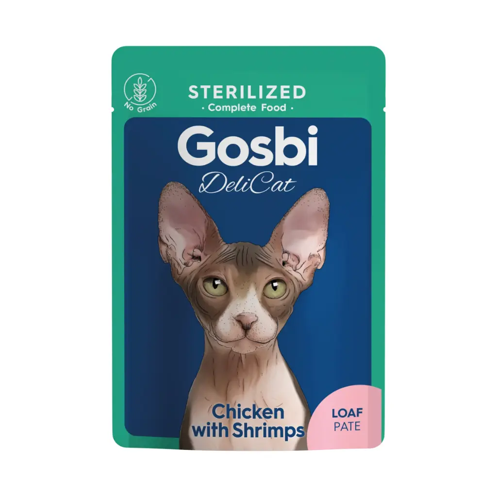 Gosbi Delicat Sterilized Chicken with Shrimps Loaf