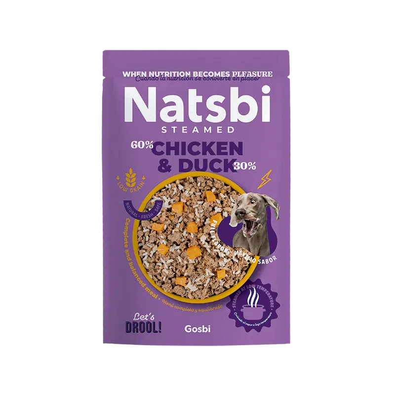 Natsbi Steamed Chicken & Duck (15 x 200 g)