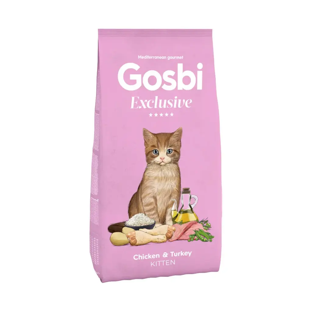 Gosbi Exclusive Cat Chicken & Turkey Kitten (6 kg)