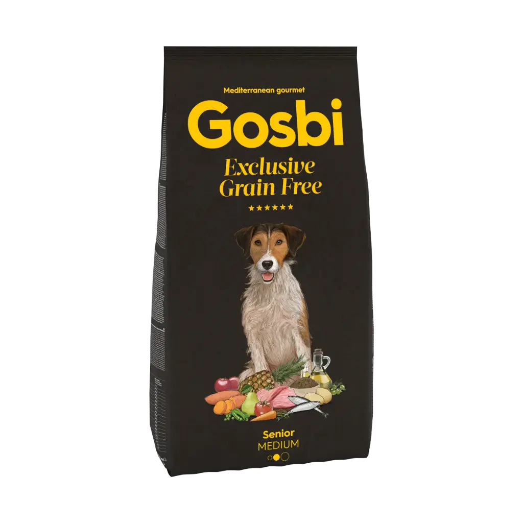 Gosbi Exclusive Grain Free Senior Medium (3 kg)