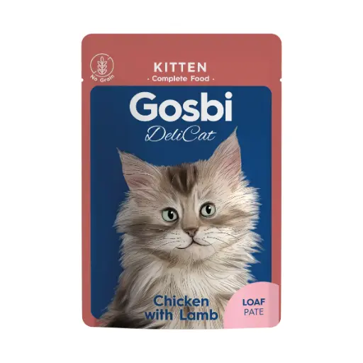 [72080] Gosbi Delicat Kitten Chicken with Lamb Loaf